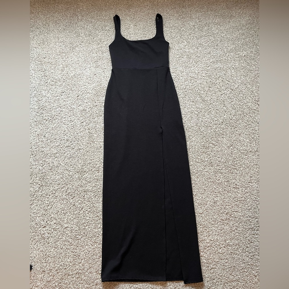 Nasty Gal Black Maxi Dress